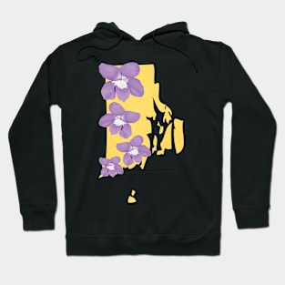 Rhode Island Violet Hoodie